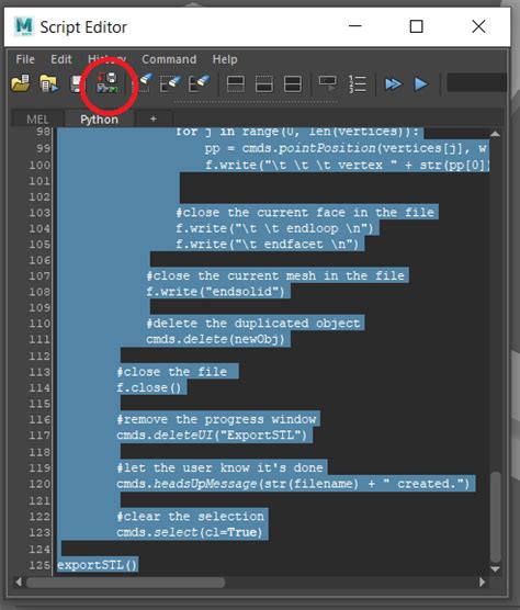 Finaly figured out how to export an STL for 3d printing from Maya (2018.